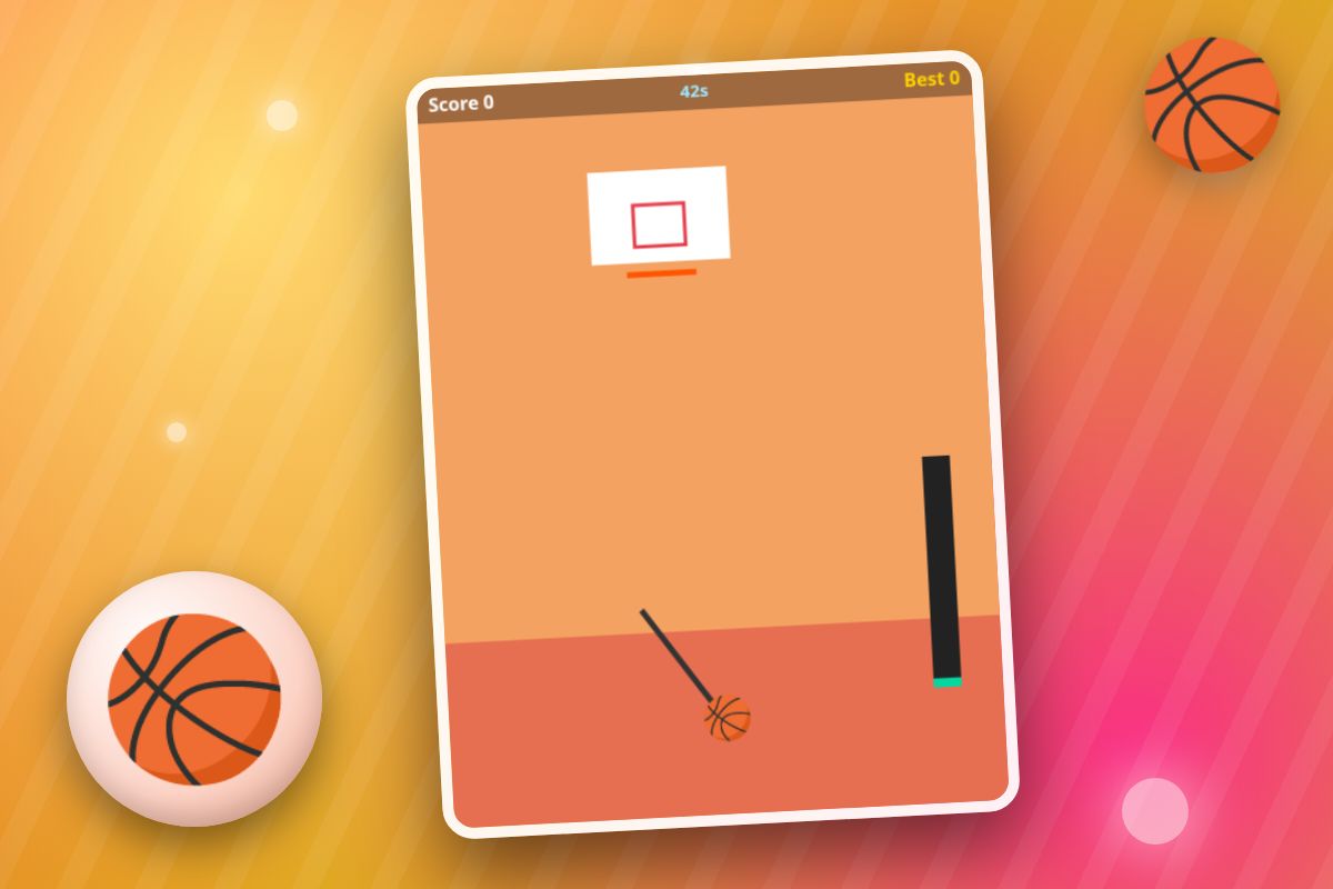 Basketball Moving Hoop
