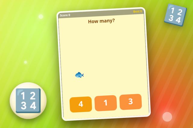 Counting 1 to 5