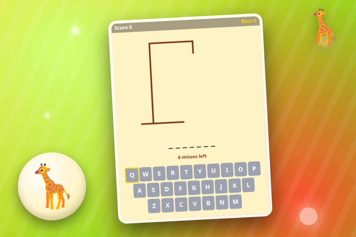 Hangman Animals