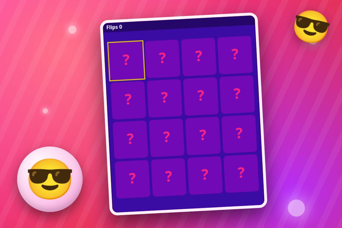 Memory Match Faces