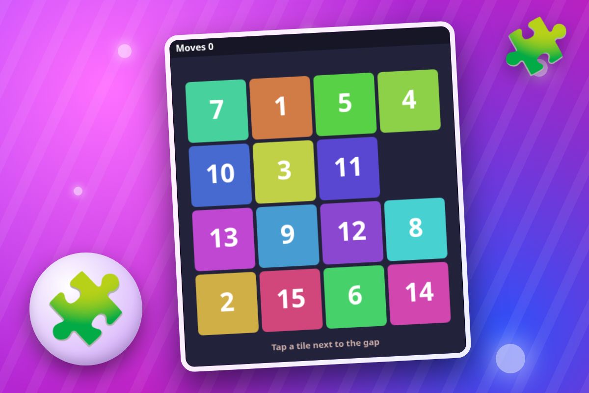 Slide Puzzle 15