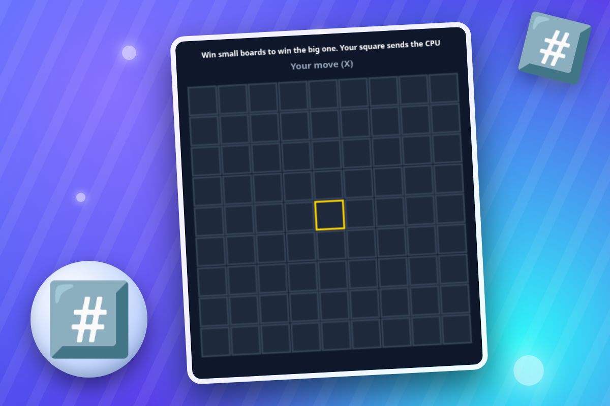 Ultimate Tic Tac Toe