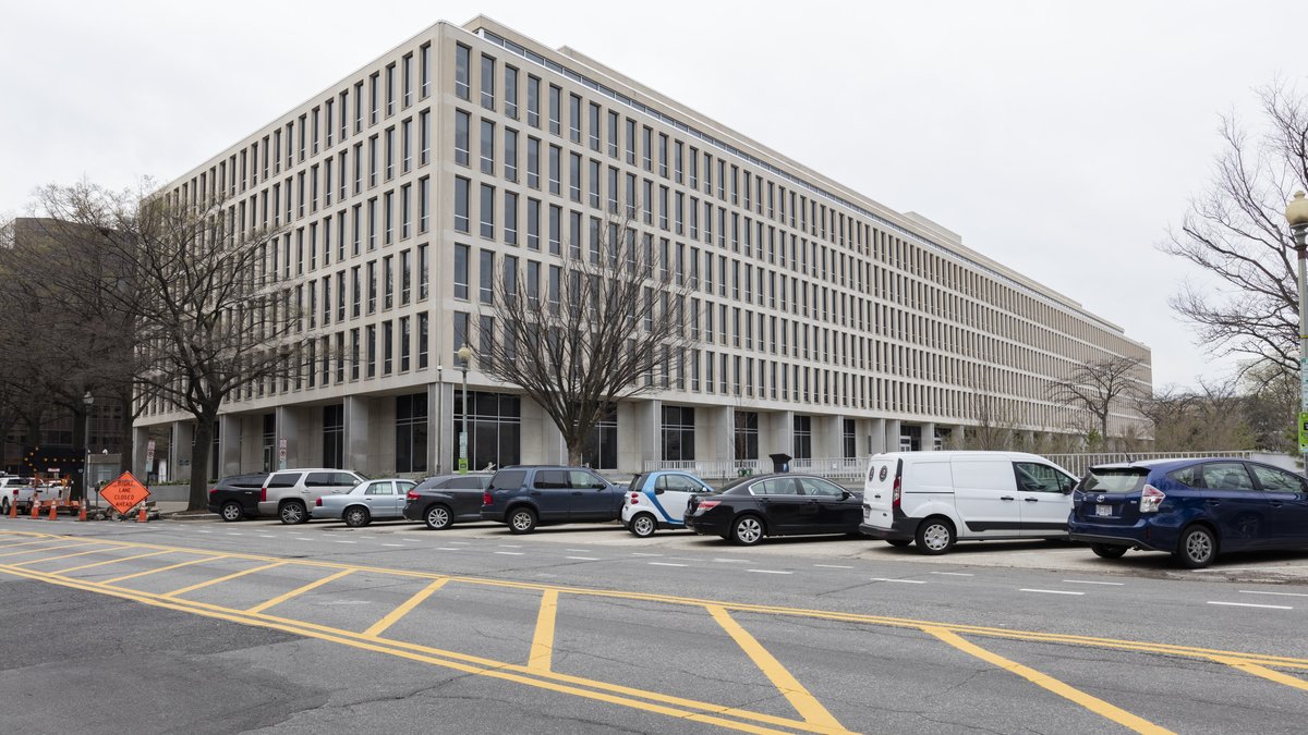 The Lyndon Baines Johnson Federal Building, home of the U.S. Education Department, in Washington