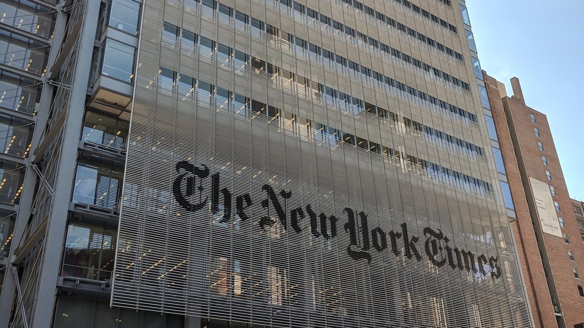 The New York Times Building in Manhattan