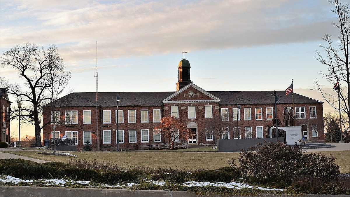 Young Hall on the campus of Lincoln University, a historically Black university in Jefferson City, Missouri