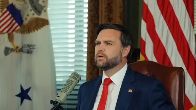 Vice President JD Vance in his official portrait