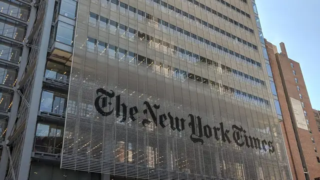The New York Times Building in Manhattan