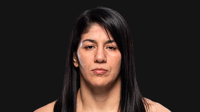 Ketlen Vieira in her official fighter headshot against a dark background