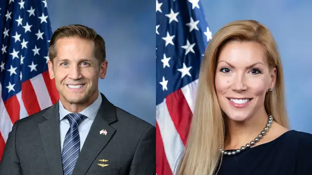 Rep. Rich McCormick and Rep. Beth Van Duyne